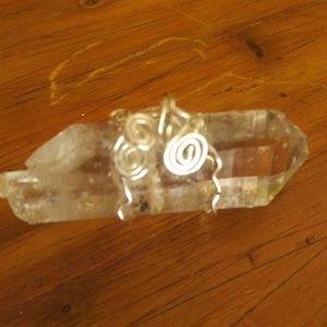 Crystal Quartz Enhidro pendant